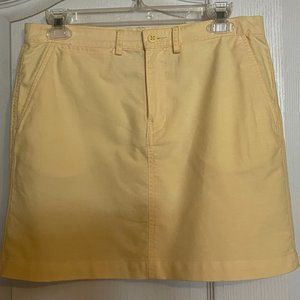 Ralph Lauren Sport Yellow Short Skirt